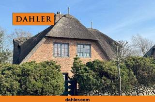 Doppelhaushälfte kaufen in 25999 Kampen, Reetgedeckte Doppelhaushälfte in zentraler Lage