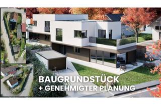 Grundstück zu kaufen in 94368 Perkam, Baugrundstück Perkam - inkl. genehmigte Planung f. Doppelhaus - 2 Doppelhaushälften
