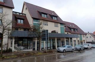 Gewerbeimmobilie kaufen in 72660 Beuren, Arbeiten und Wohnen im Erdgeschoss mit guter Sichtbarkeit