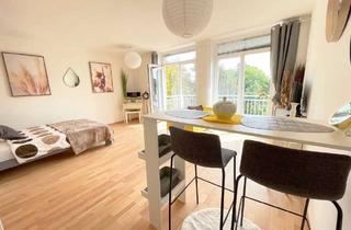 Immobilie mieten in Untere Mühlenstraße, 04178 Böhlitz-Ehrenberg, AnKaSa Immobilien*Am Bielapark*vollmöblierte 1 Zimmer WE*3.OG+LIFT*BALKON*Dusche*Fußbodenheizung*