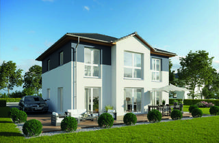 Villa kaufen in 38554 Weyhausen, Großzügige Stadtvilla mit Dreiecksgiebel auf großem Grundstück in Weyhausen!