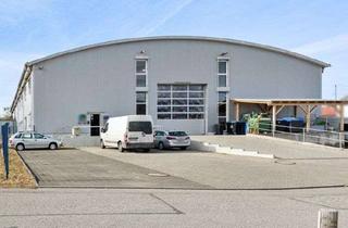 Gewerbeimmobilie kaufen in 82386 Huglfing, Neuwertige, zukunftssichere Produktions- und Lagerhalle südl. Weilheim i.Ob.