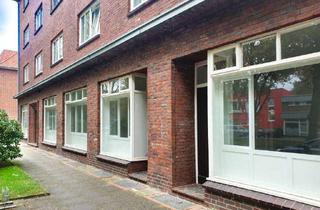 Gewerbeimmobilie mieten in Grandauerstraße, 27472 Cuxhaven, Rathausplatz - Helle und geräumige Gewerbefläche im Erdgeschoss eines charmanten Backsteingebäudes