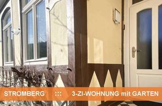 Wohnung kaufen in 55442 Stromberg, 3-ZIMMER-WOHNUNG mit GARTEN ::: BEST-LAGE in STROMBERG