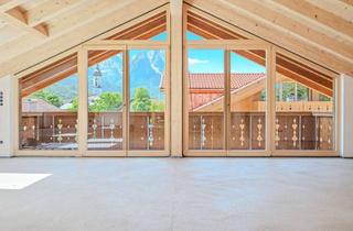 Penthouse kaufen in 82467 Garmisch-Partenkirchen, 360° Alpenpanorama Penthouse in Innenstadtlage