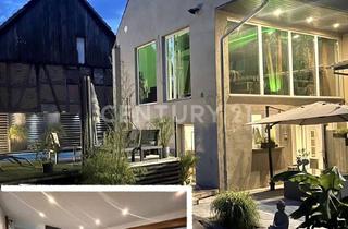 Haus kaufen in 61200 Wölfersheim, Eine Immobilie der ganz besonderen Art, ein Liebhaberobjekt mit Pool & Scheune