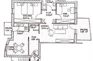 Wohnung mieten in 92245 Kümmersbruck, Schöne und gepflegte 3,5-Zimmer-Wohnung mit Balkon und EBK in Kümmersbruck