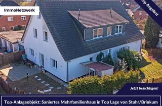 Anlageobjekt in 28816 Stuhr, Top-Anlageobjekt: Saniertes Mehrfamilienhaus in Top Lage von Stuhr/Brinkum