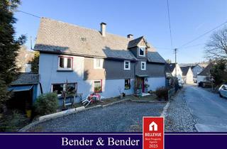 Einfamilienhaus kaufen in Am Backes, 57271 Hilchenbach, Charmantes Fachwerkhaus mit zwei Terrassen - stilvolles Wohnen im Herzen von Hilchenbach!