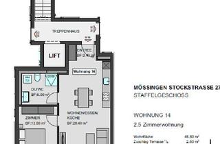 Penthouse kaufen in Stockstrasse 27, 72116 Mössingen, Penthouse Green Living