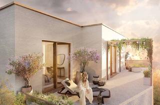 Wohnung kaufen in Neben Der Schleißheimer Straße 57, 85748 Garching, Dachgeschoss Traum! Stilvolle 3-Zimmer-Wohnung mit großer Terrasse