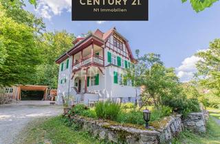 Villa kaufen in Pegnitztalstr. 29, 91224 Pommelsbrunn, Ruhe, Entspannung und Luxus – Top sanierte Villa auf parkähnlichem Grund!