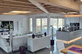 Penthouse kaufen in Am Kirchtor 17, 06108 Halle, Traumhafte DG-Penthouse-Wohnung mit luxuriöser Innenausstattung, Aufzug, Einbauküche und Tiefgarage