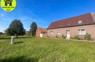 Bauernhaus kaufen in 03253 Doberlug-Kirchhain, Bauernhof mit großem Grundstück und Nebengelass, ideal für Tier / Pferdehaltung