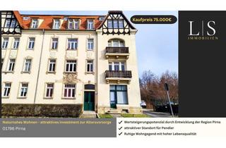 Wohnung kaufen in 01796 Pirna, Investieren, wo andere Urlaub machen – Charmante Eigentumswohnung in Pirna