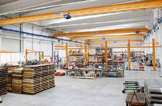 Gewerbeimmobilie mieten in 38723 Seesen, Attraktiver Firmensitz! Moderne Industriehalle mit Krananlage nahe der A7