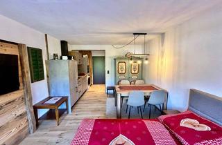 Wohnung kaufen in 83242 Reit im Winkl, voll möblierte Ferienwohnung mit Terrassenbalkon im Kaiserwinkl