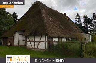 Haus kaufen in 19205 Krembz, *** Denkmalgeschütztes, reetgedecktes Hallenhaus ***