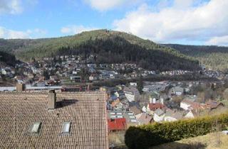 Wohnung kaufen in 75323 Bad Wildbad, Bad Wildbad schöne 2 Zi Gartengesch WHG 55qm , Bj 83, Balkon, EBK, Stellplatz