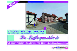 Haus kaufen in 99986 Kammerforst, saniertes Wohnhaus mit 3 Wohneinheiten, Zufahrt, Hof, Doppel-Carport, Stellplätzen und Terasse