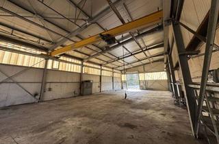 Gewerbeimmobilie kaufen in 35708 Haiger, Vielfältig nutzbares Gewerbeobjekt mit Kranhallen in Ortsrandlage