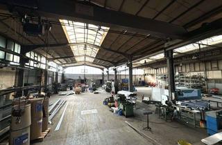 Gewerbeimmobilie kaufen in 35708 Haiger, Vielfältig nutzbares Gewerbeobjekt mit Kranhallen in Ortsrandlage