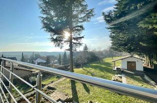 Haus kaufen in 55444 Eckenroth, Traumhafter Fernblick - kernsanierter Massivbau mit Energie A+ / PV-Anlage und Erdwärme - "KFW40"