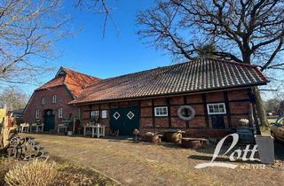 Bauernhaus kaufen in 26689 Apen, Apen - Ehemaliges Bauernhaus mit sanierter Wohnung und Ladenlokal (in der Diele) in Ortskernlage von Apen!