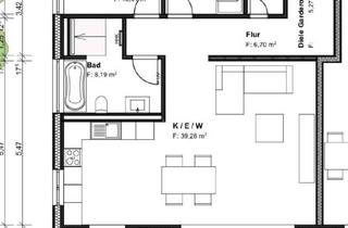 Wohnung mieten in Hauptstraße 53, 88699 Frickingen, Neue Wohnung mit Terrasse: stilvolle 3-Zimmer-Wohnung in Frickingen-Altheim