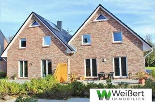 Doppelhaushälfte kaufen in 24576 Bad Bramstedt, Modernes Wohnen in ruhiger Lage!Neubau Doppelhaushälfte EH40 inkl. Wärmepumpe und PV-Anlage