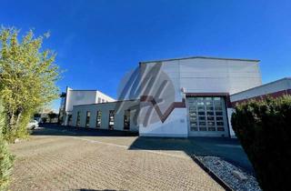 Gewerbeimmobilie kaufen in 61184 Karben, KAPITALANLAGE ✓ Grundstück (2.800 m²) mit Lager-/Fertigung (1.200 m²) & Büro-/Sozial (950 m²)