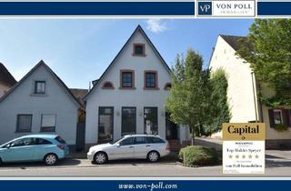 Haus kaufen in 67354 Römerberg, Römerberg - 1-2 Familienhaus mit zwei Garagen und großem Garten - auch gewerblich nutzbar