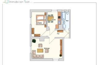 Wohnung kaufen in 08529 Reusa, ++ schöne vermietete 2 Raum in der Wohnanlage Gartenstadt ++