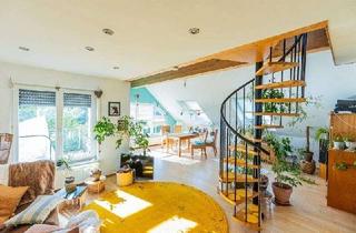 Wohnung kaufen in 55270 Ober-Olm, Jung & Kern Immobilien - Zuhause über den Dächern – Maisonette mit Charakter & Ausblick