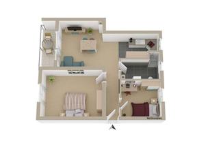 Wohnung kaufen in 89269 Vöhringen, Vöhringen: Zentrale ruhige Wohnung kernsaniert nahe Ulm