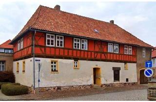 Haus kaufen in 06463 Falkenstein/Harz, Saniertes Fachwerkhaus mit Geschichte ! für Gastronomie geeignet