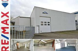 Büro zu mieten in 47551 Bedburg-Hau, Geräumige Gewerbehallen mit integrierten Büroflächen – auch in Teilflächen verfügbar!