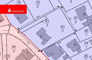Grundstück zu kaufen in 61389 Schmitten, Großes, annähernd rechteckig geschnittenes Grundstück mit Abrissgebäude