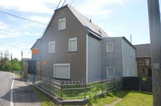 Einfamilienhaus kaufen in 04654 Frohburg, Sanierungsbedürftiges Einfamilienhaus mit großer Werkstatt in Frauendorf / Frohburg