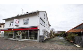 Haus kaufen in 64407 Fränkisch-Crumbach, Attraktives Mischgrundstück mit 2 Wohnungen, Ladengeschäft, Werkstatt und Scheunen in Crumbach