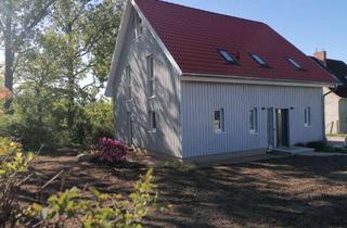 Haus mieten in Molzahner Straße 6A, 19217 Carlow, Freistehendes, energieeffizientes Holzhaus im großzügigem Landhausstil mit Terrase, Garten, Atelier