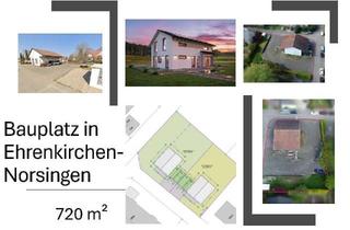 Grundstück zu kaufen in 79238 Ehrenkirchen, Baugrundstück in Ehrenkirchen-Norsingen mit 720 m² für Ihre Bauvorhaben mit Schwabenhaus