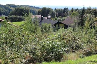 Grundstück zu kaufen in 94169 Thurmansbang, Exklusives Baugrundstück mit Alpenblick inkl. Baugenehmigung und Bauplan