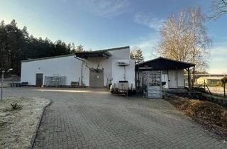 Gewerbeimmobilie kaufen in Zum Prinzendamm 23, 39638 Jävenitz, Gewerbegrundstück am Wald mit neuwertiger Produktionshalle in Jävenitz