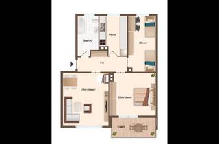 Wohnung kaufen in 73760 Ostfildern, Ostfildern - 3 Zimmer Wohnung Inklusive Klimaanlage, Büro und Stellplatz