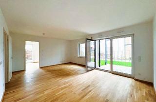 Wohnung kaufen in 83043 Bad Aibling, Stilvolle Gartenwohnung mit traumhaftem Blick auf die Kampenwand