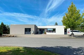 Gewerbeimmobilie kaufen in 49661 Cloppenburg, Modernes Gewerbeobjekt mit Wohnung, Büroräumen, Fertigungsbereich, Parkplätzen, Garten und Teich
