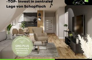 Wohnung kaufen in 72296 Schopfloch, 3 Zimmer Neubauwohnung in KfW 40 QNG Bauweise
