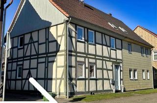 Doppelhaushälfte kaufen in 34346 Hann. Münden, Fachwerkhaus in gepflegtem Zustand, freiwerden, Hann.Münden, im beliebtem Ortsteil Gimte