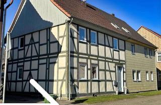 Doppelhaushälfte kaufen in 34346 Hann. Münden, Fachwerkhaus in gepflegtem Zustand, frei, Hann.Münden, im beliebtem Ortsteil Gimte